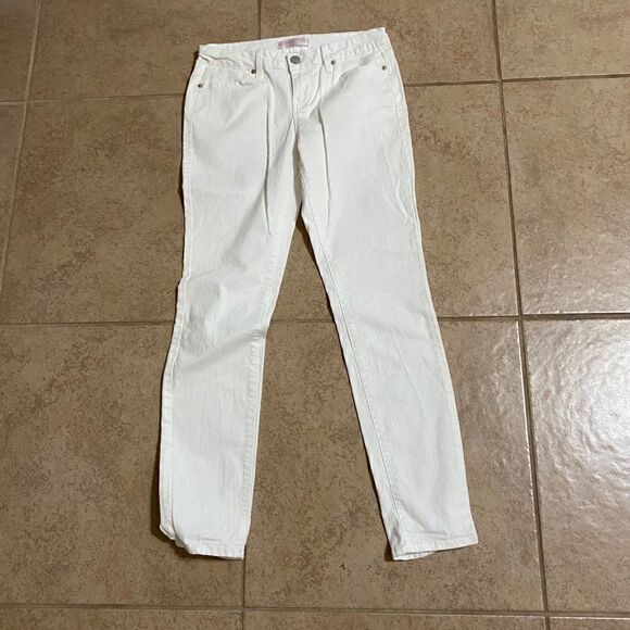 💚 A4 No boundaries white stretch jeans juniors size 9 - Picture 3 of 7